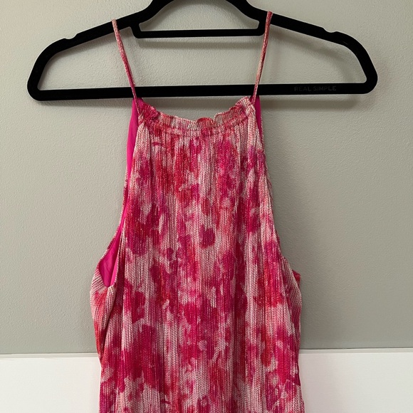 Ramy Brook Printed Alexa Metallic Knit Midi Dress - Picture 6 of 10